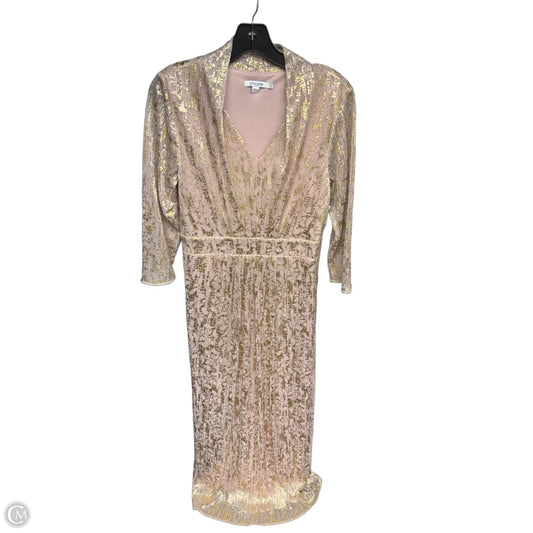 Dress Party Long By Chicos In Pink, Size: 8