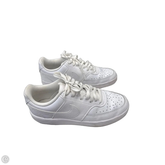 Shoes Athletic By Nike In White, Size: 9