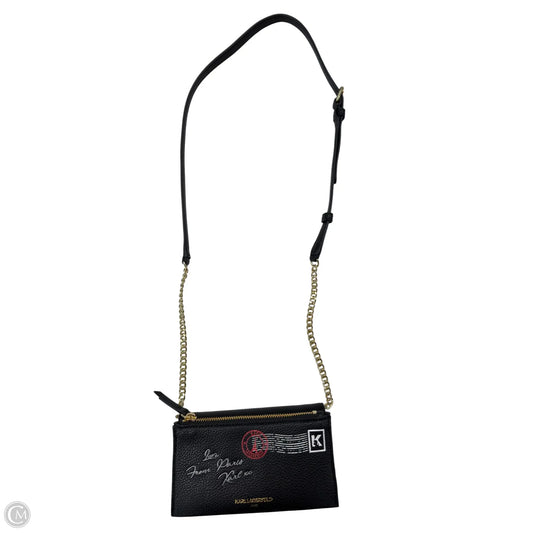 Crossbody Designer By Karl Lagerfeld, Size: Small