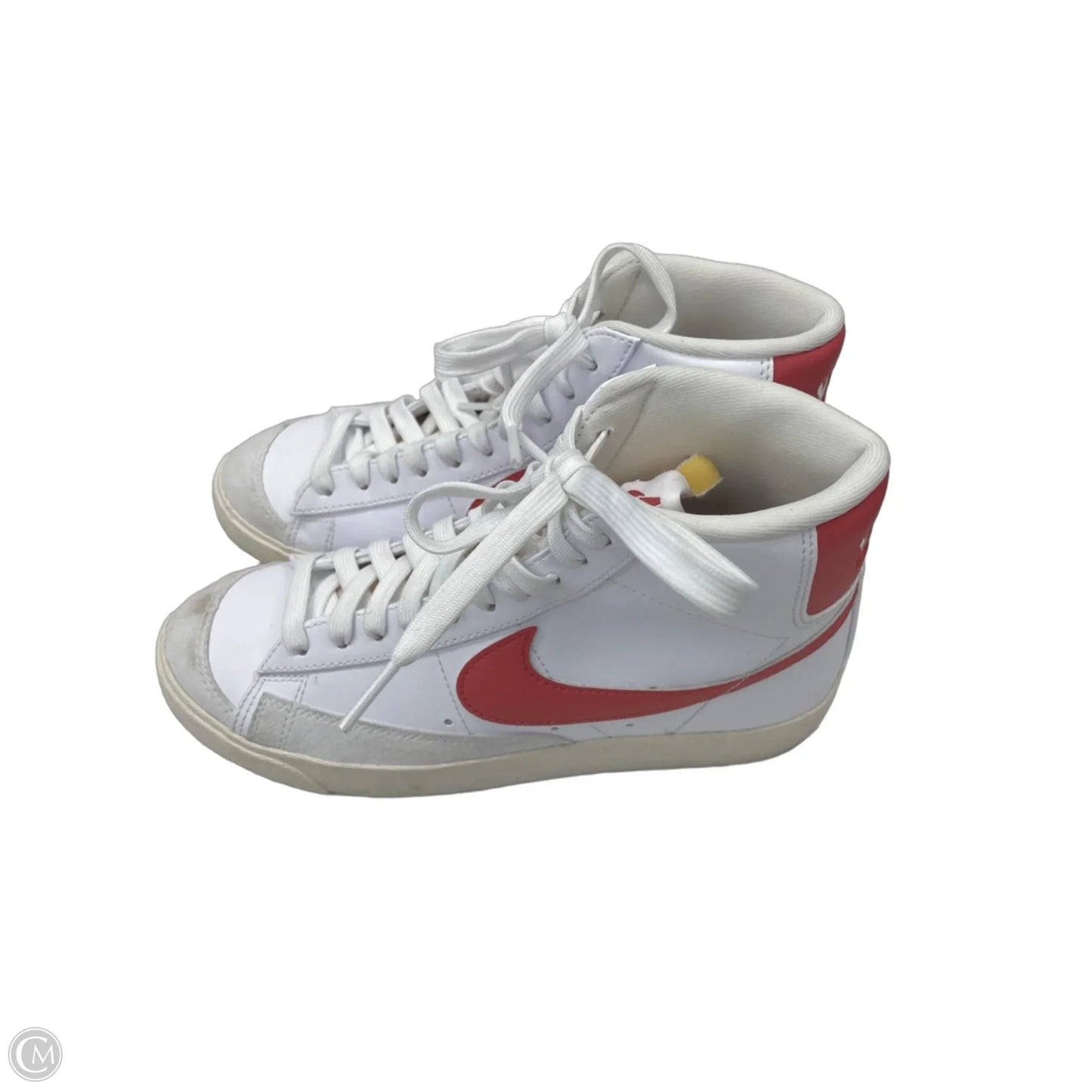 Shoes Sneakers By Nike In Pink & White, Size: 7.5
