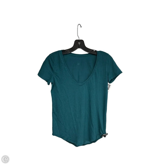 Athletic Top Short Sleeve By Lululemon In Green