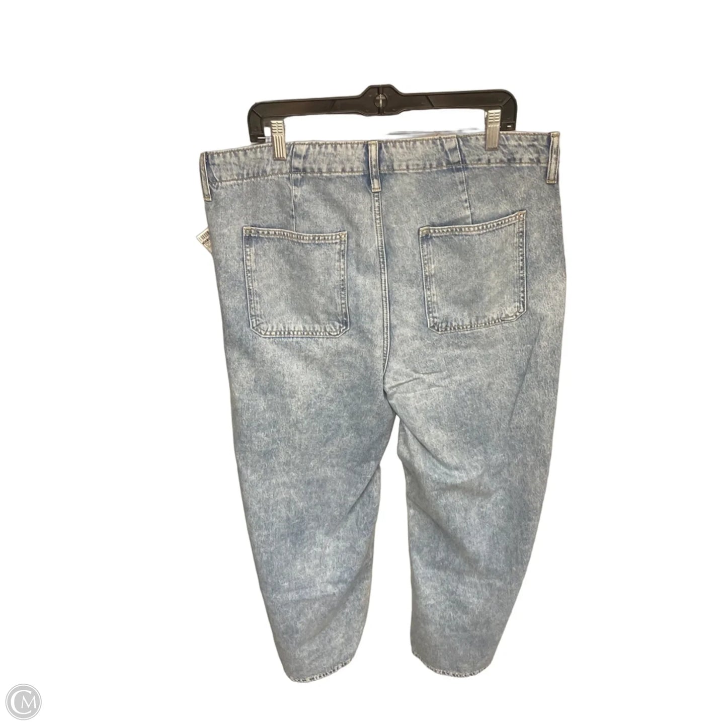Jeans Wide Leg By Old Navy In Blue Denim, Size: 16