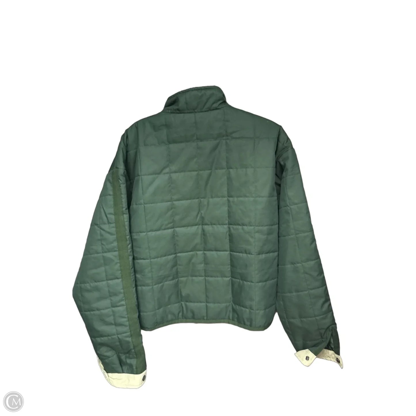 Jacket Puffer & Quilted By Clothes Mentor In Green, Size: M