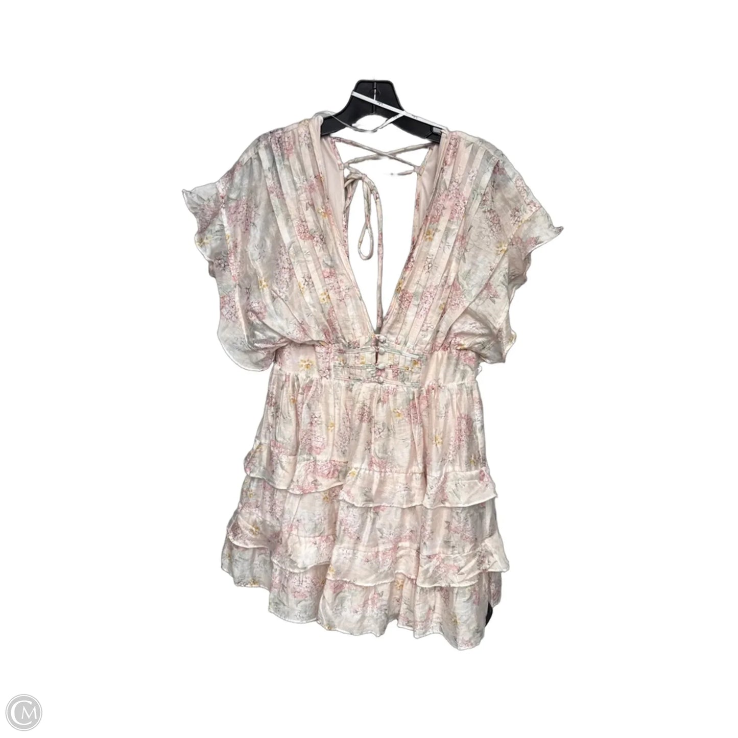 Dress Casual Midi By Lulus In Pink, Size: M