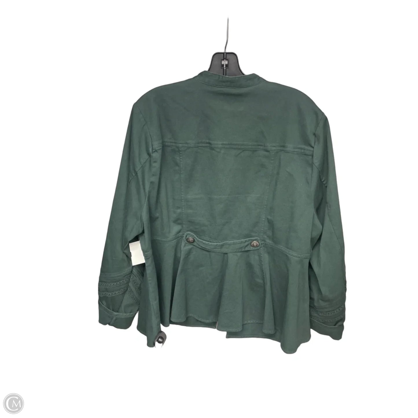 Jacket Other By Torrid In Green, Size: 2x