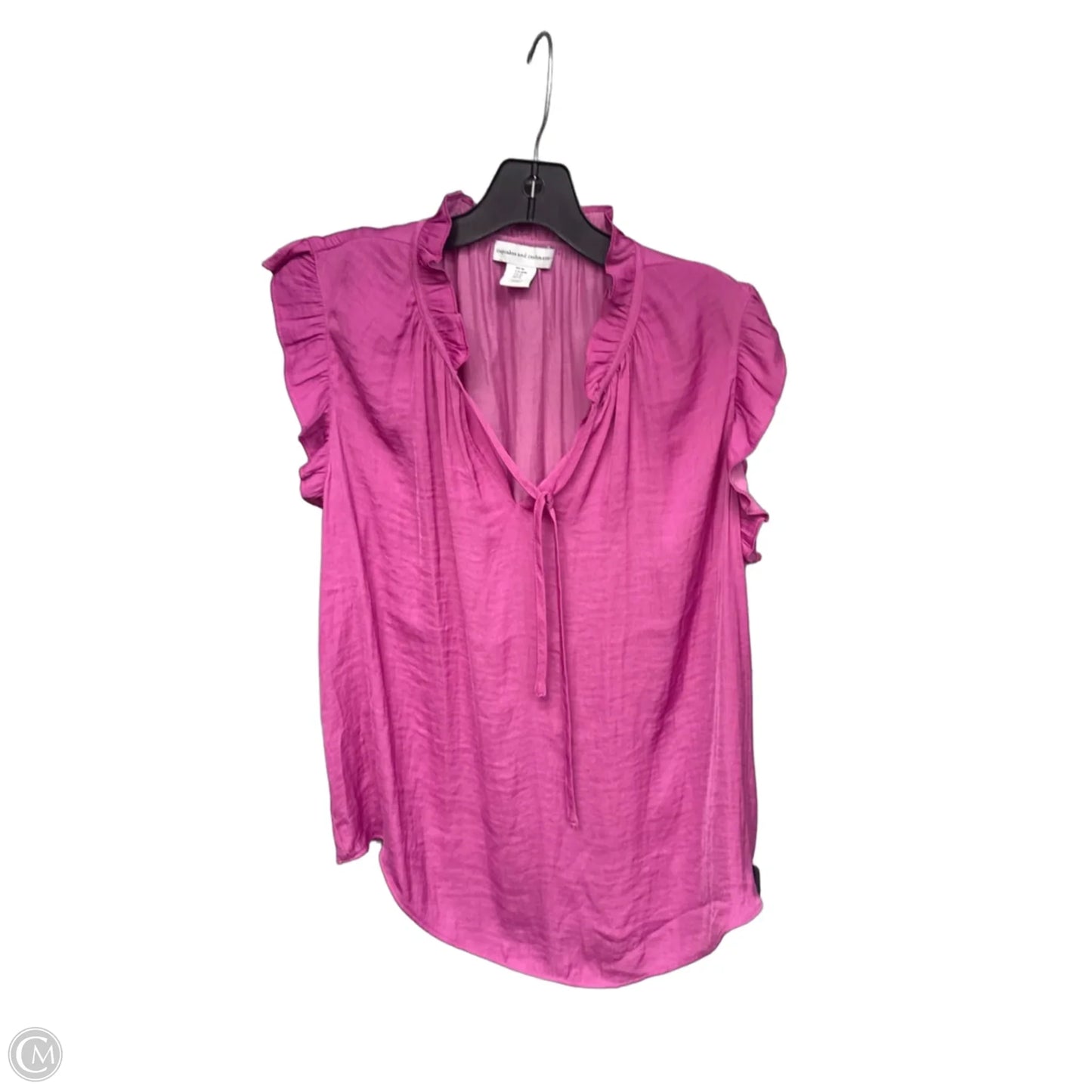 Top Sleeveless By Cupcakes And Cashmere In Pink, Size: M