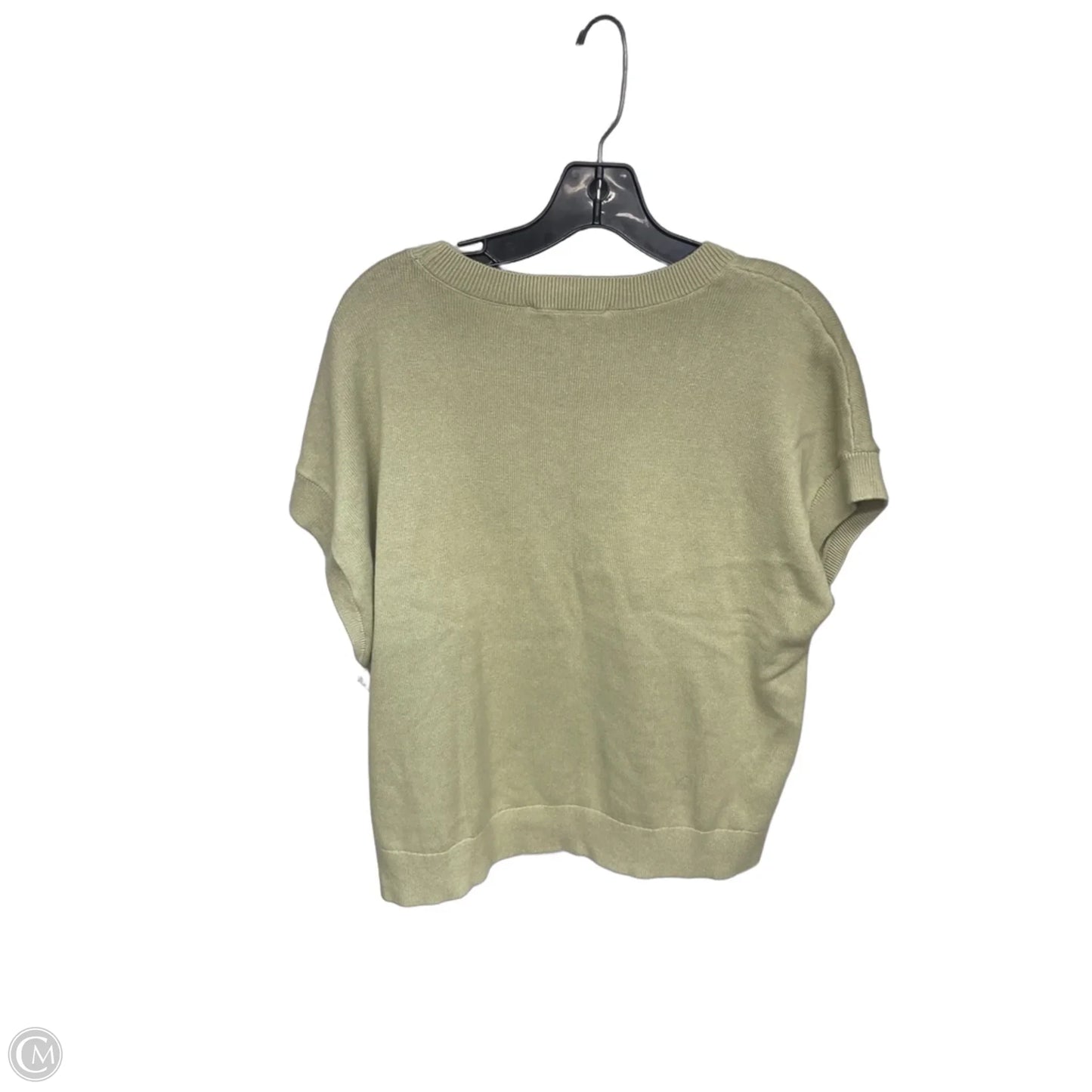 Top Sleeveless By Loft In Green, Size: L