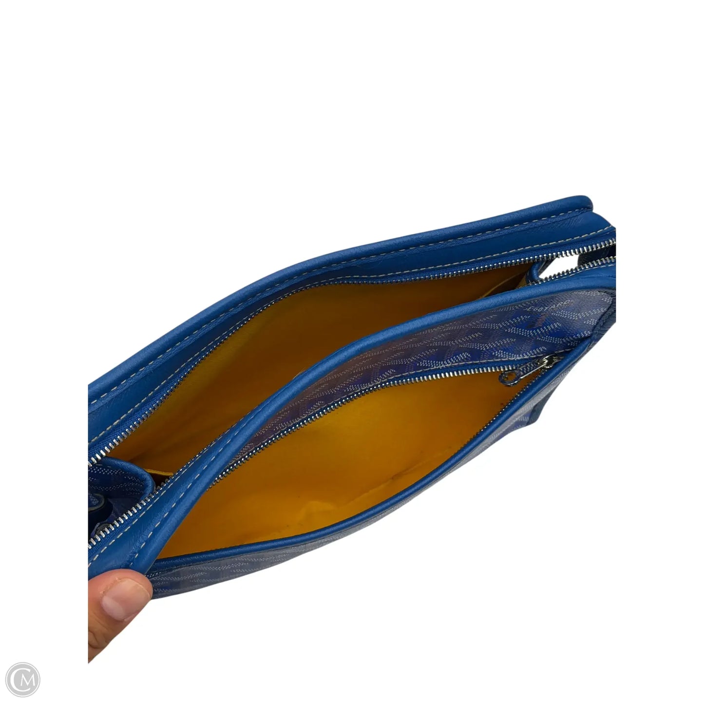 Wristlet Luxury Designer By Goyard, Size: Large