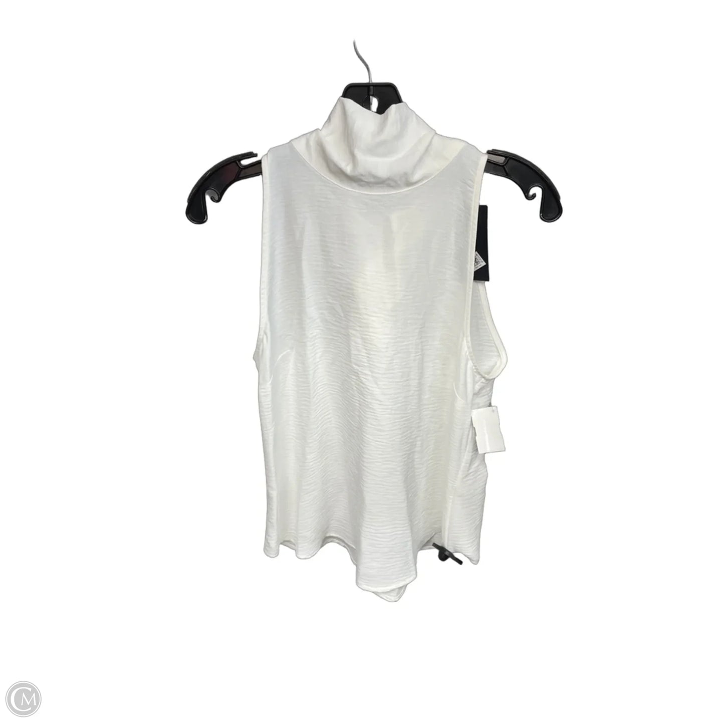 Top Sleeveless By Tommy Hilfiger In White, Size: M