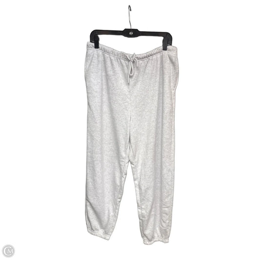 Athletic Pants By Clothes Mentor In Grey, Size: Xl