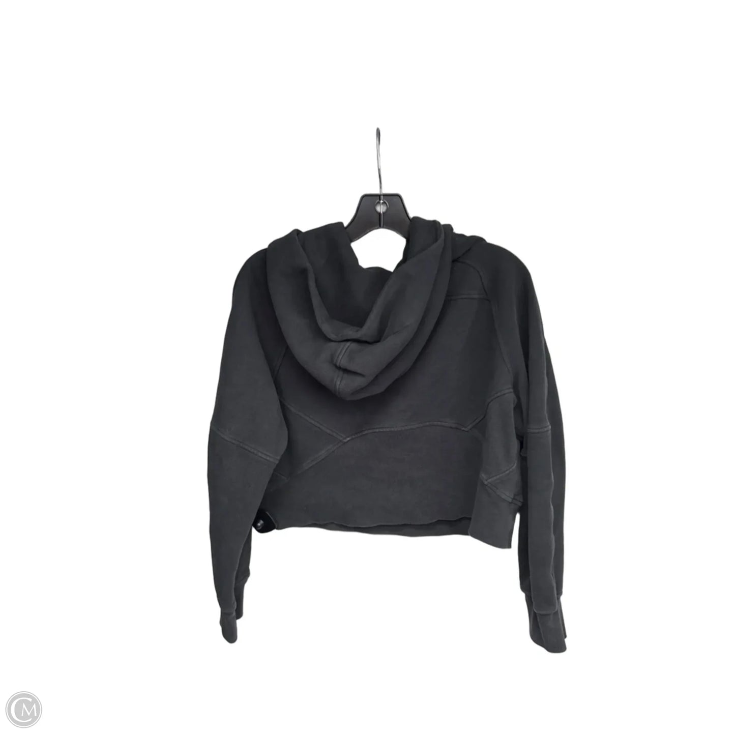 Athletic Sweatshirt Hoodie By Lululemon In Black, Size: Xs