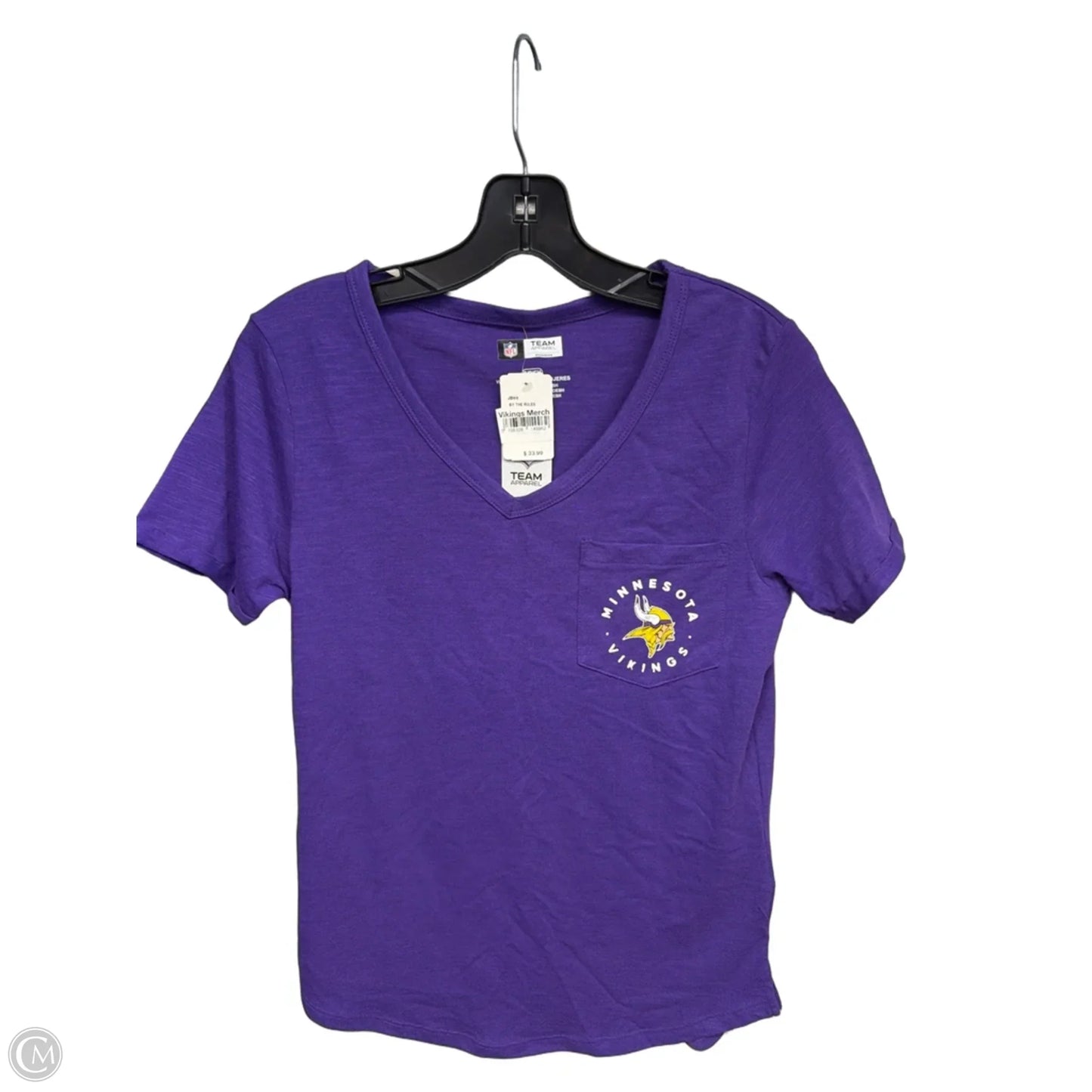 Athletic Top Short Sleeve By Clothes Mentor In Purple, Size: S