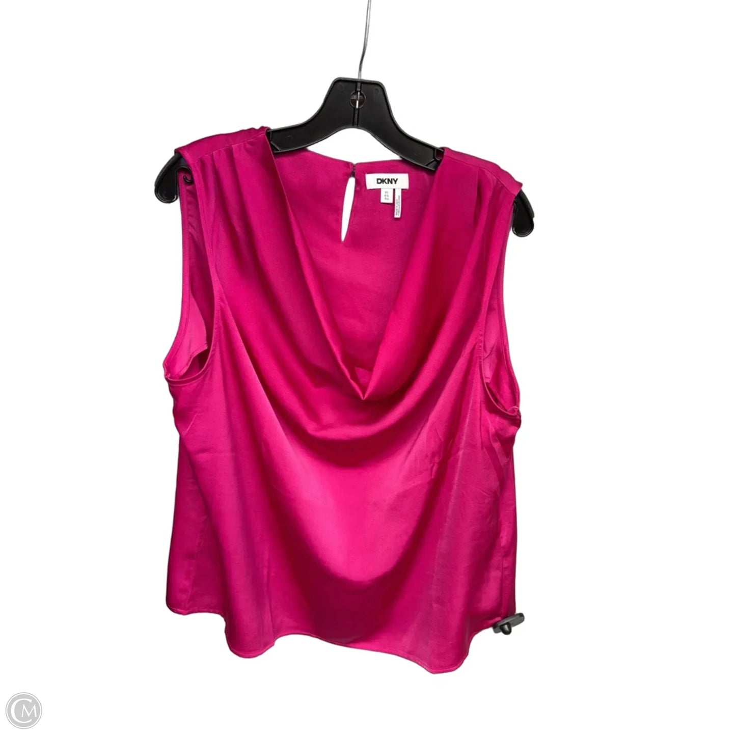 Top Sleeveless By Dkny In Pink, Size: Xl