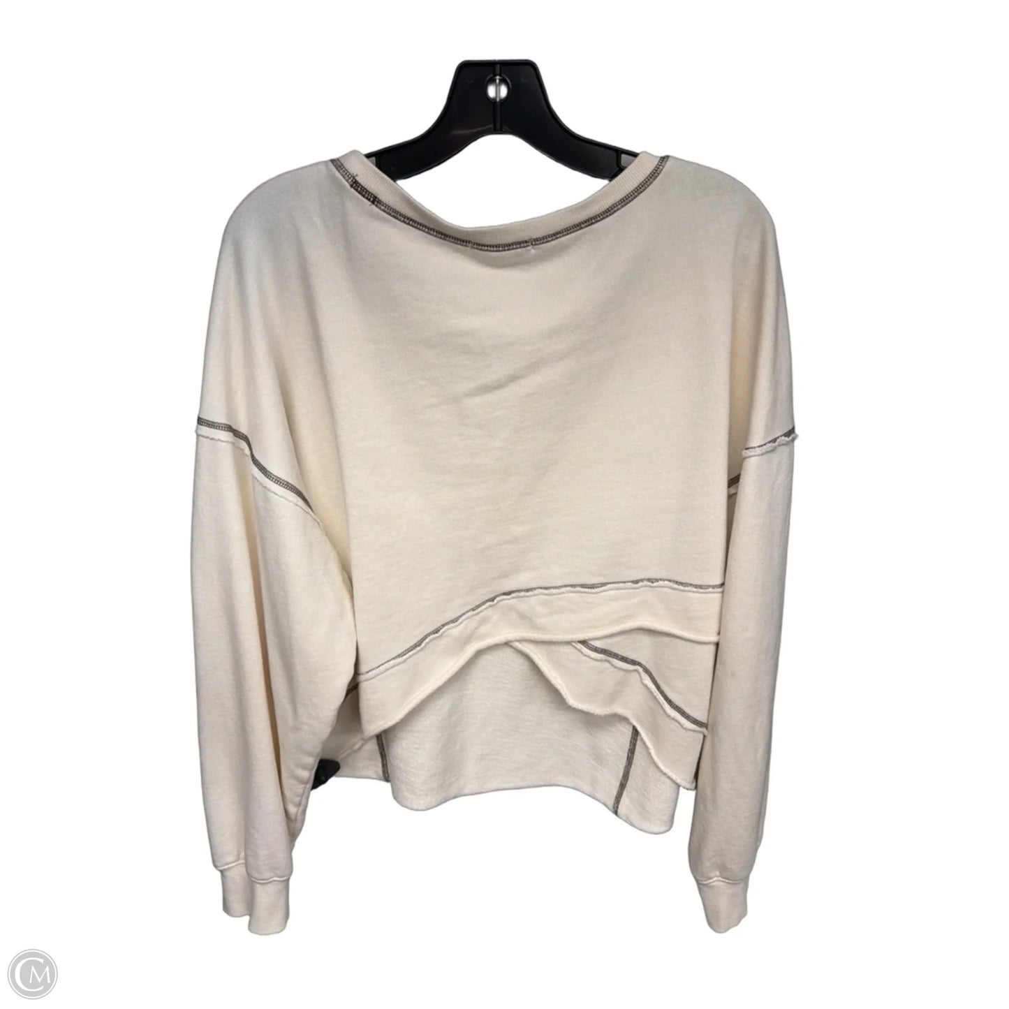 Sweater By Z Supply In Cream, Size: L