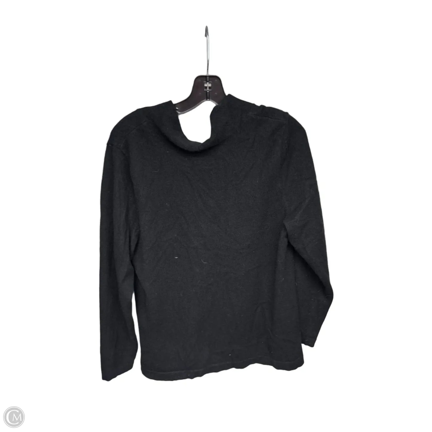Sweater Cashmere By Lands End In Black, Size: 1x