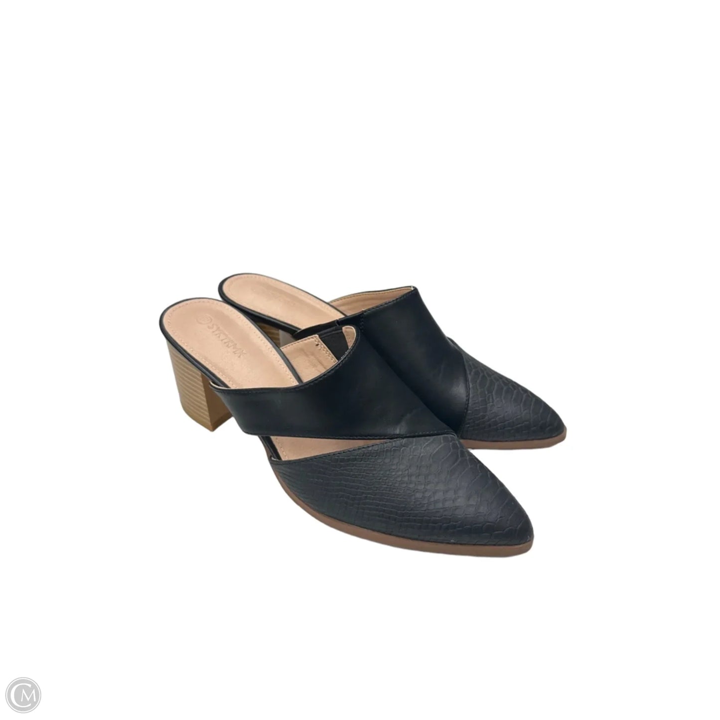 Shoes Heels Block By Clothes Mentor In Black, Size: 10