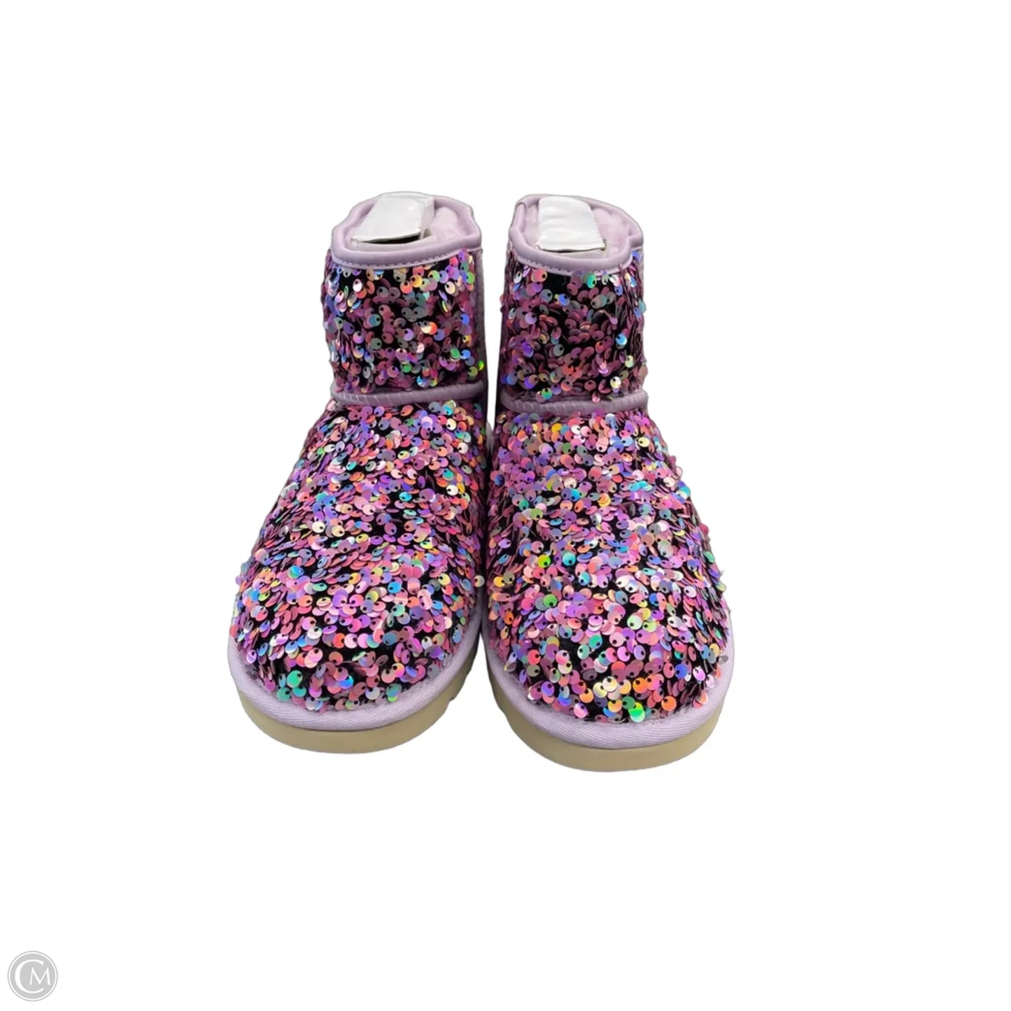 Boots Designer By Ugg In Pink, Size: 7