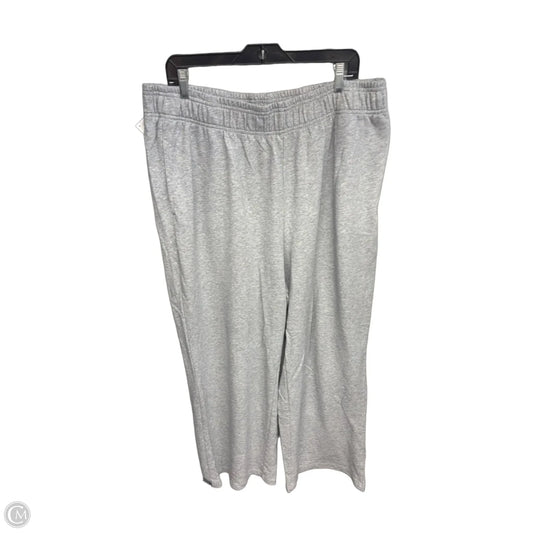Athletic Pants By Fabletics In Grey, Size: Xxl