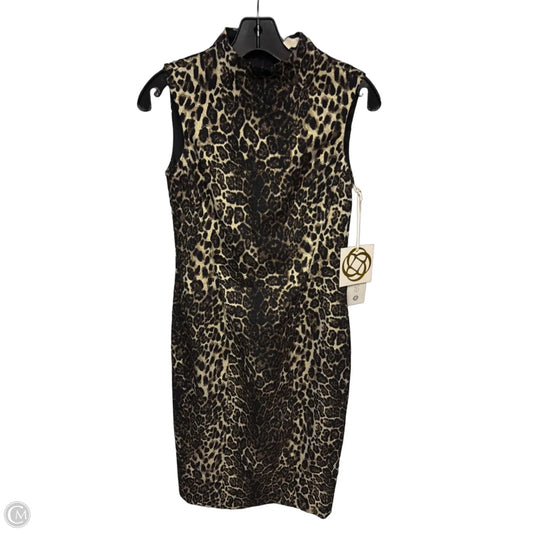 Dress Party Midi By Etcetra In Animal Print, Size: Xxs