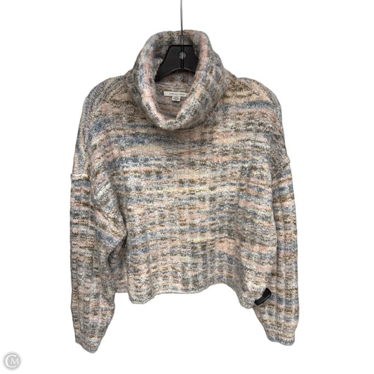 Sweater By American Eagle In Blue & Pink, Size: M