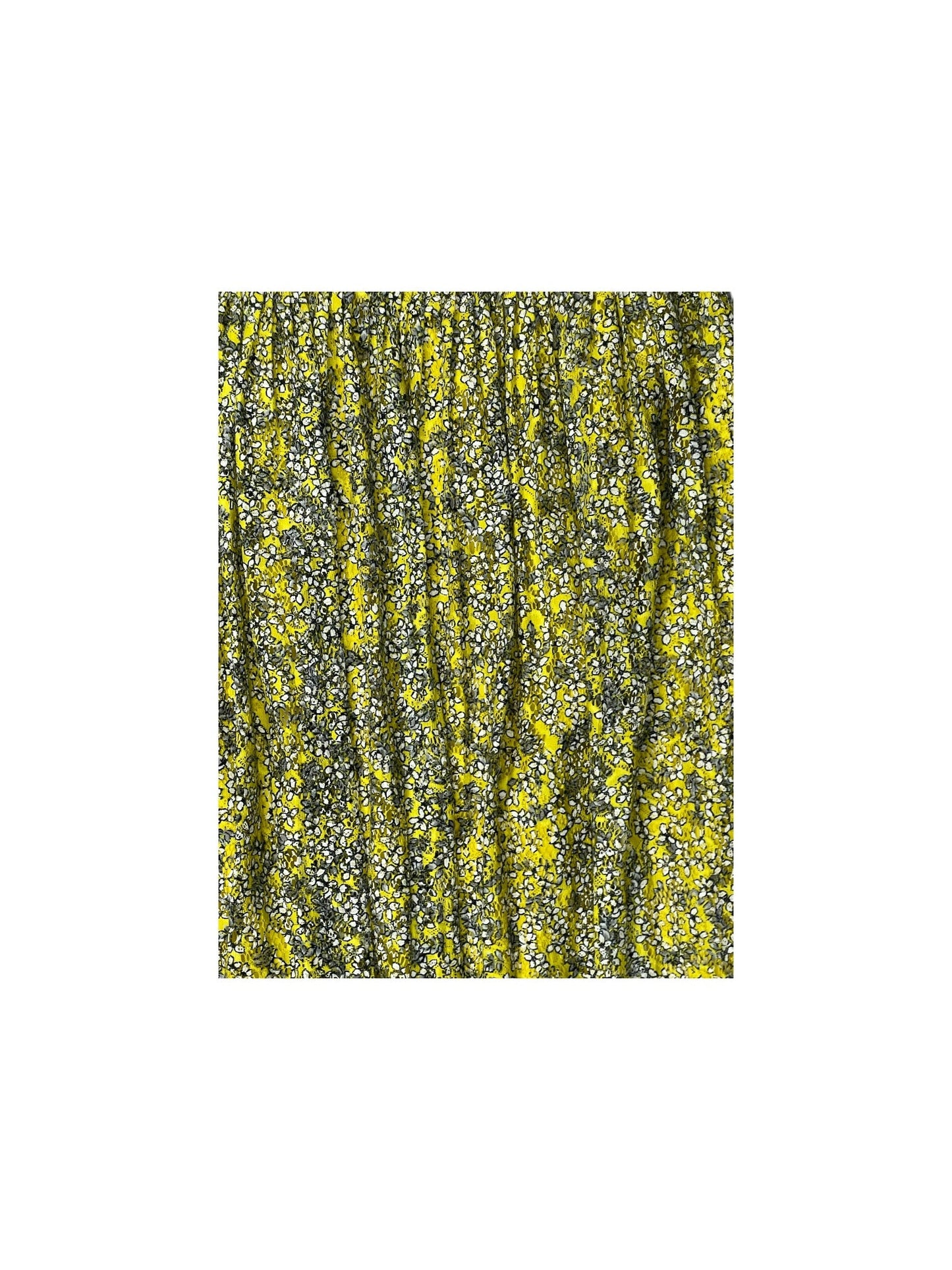 Yellow Skirt Midi Who What Wear, Size 6