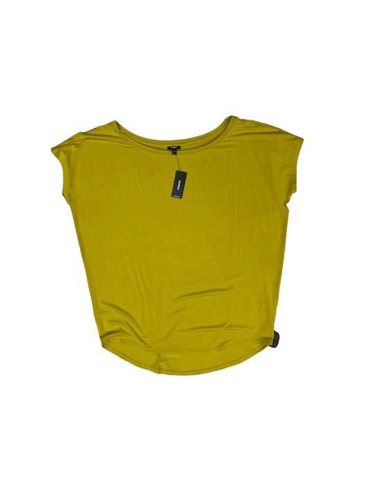 Yellow Top Short Sleeve Express, Size M