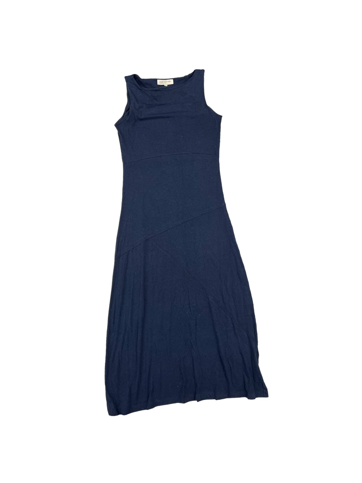 Navy Dress Casual Maxi Jones New York, Size S