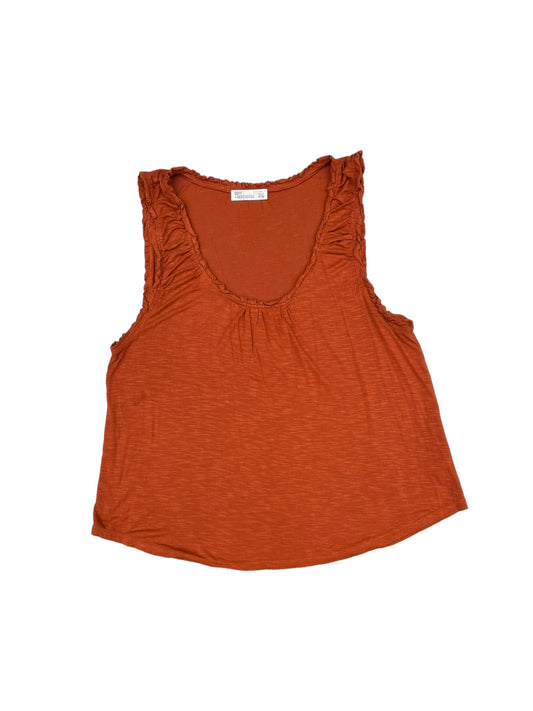 Orange Top Sleeveless 89th And Madison, Size L