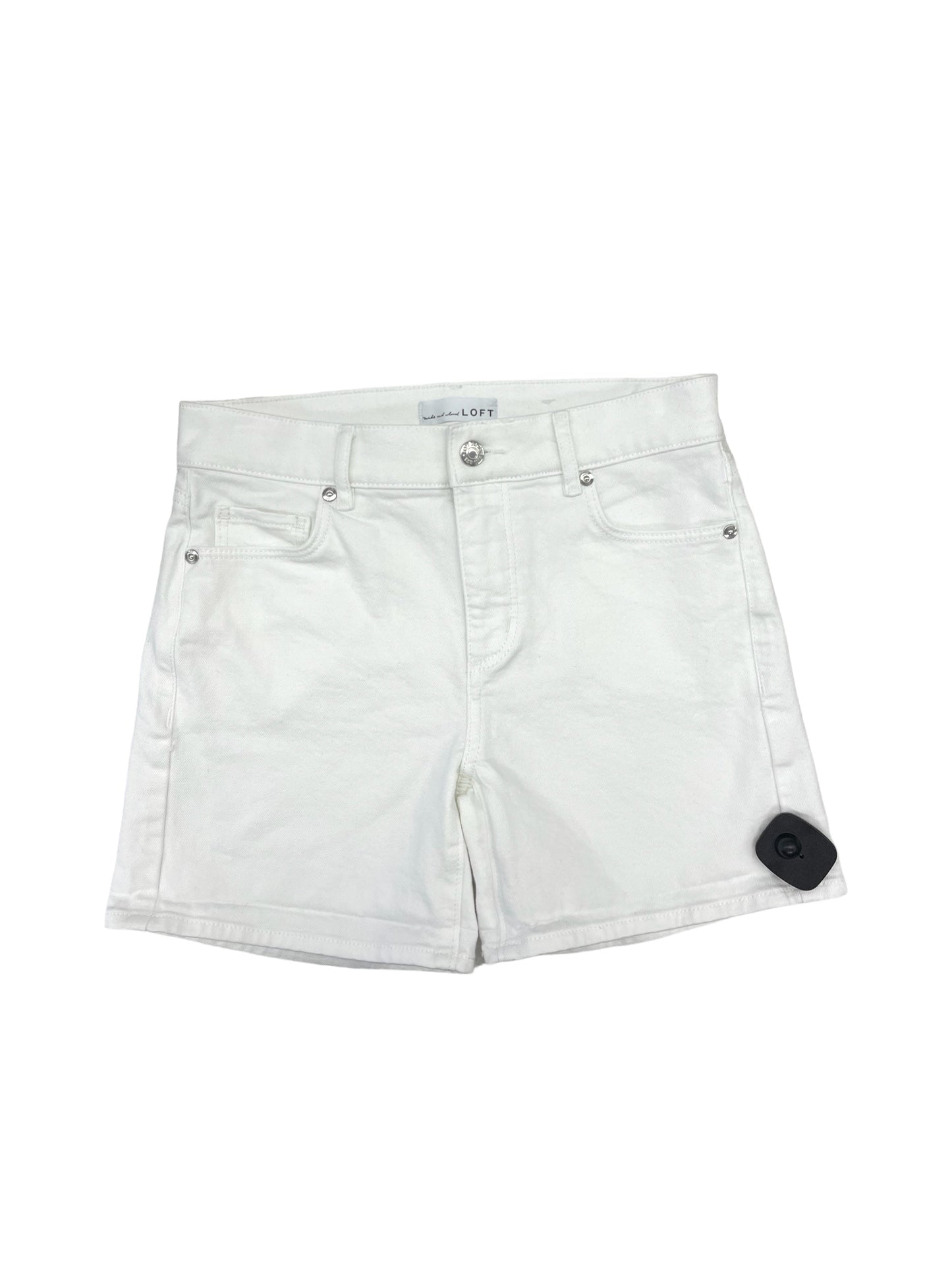 White Shorts Loft, Size 00