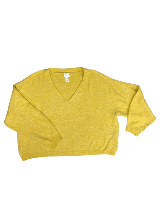 Sweater By H&m In Yellow, Size: 2x