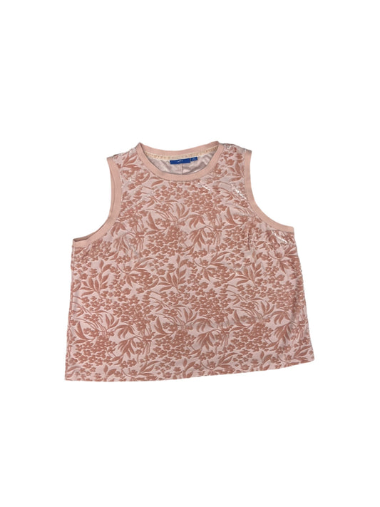 Top Sleeveless By Apt 9 In Pink, Size: Xl