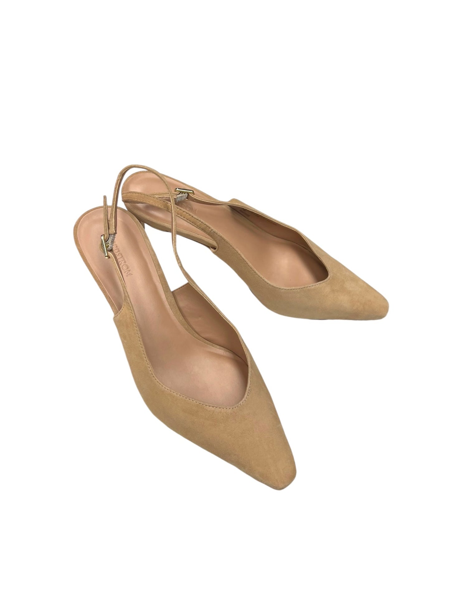 Shoes Heels Kitten By Nordstrom In Tan, Size: 7