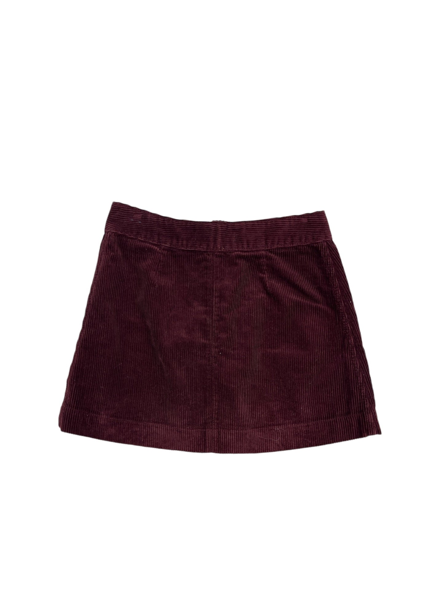 Skirt Mini & Short By Abercrombie And Fitch In Red, Size: 4