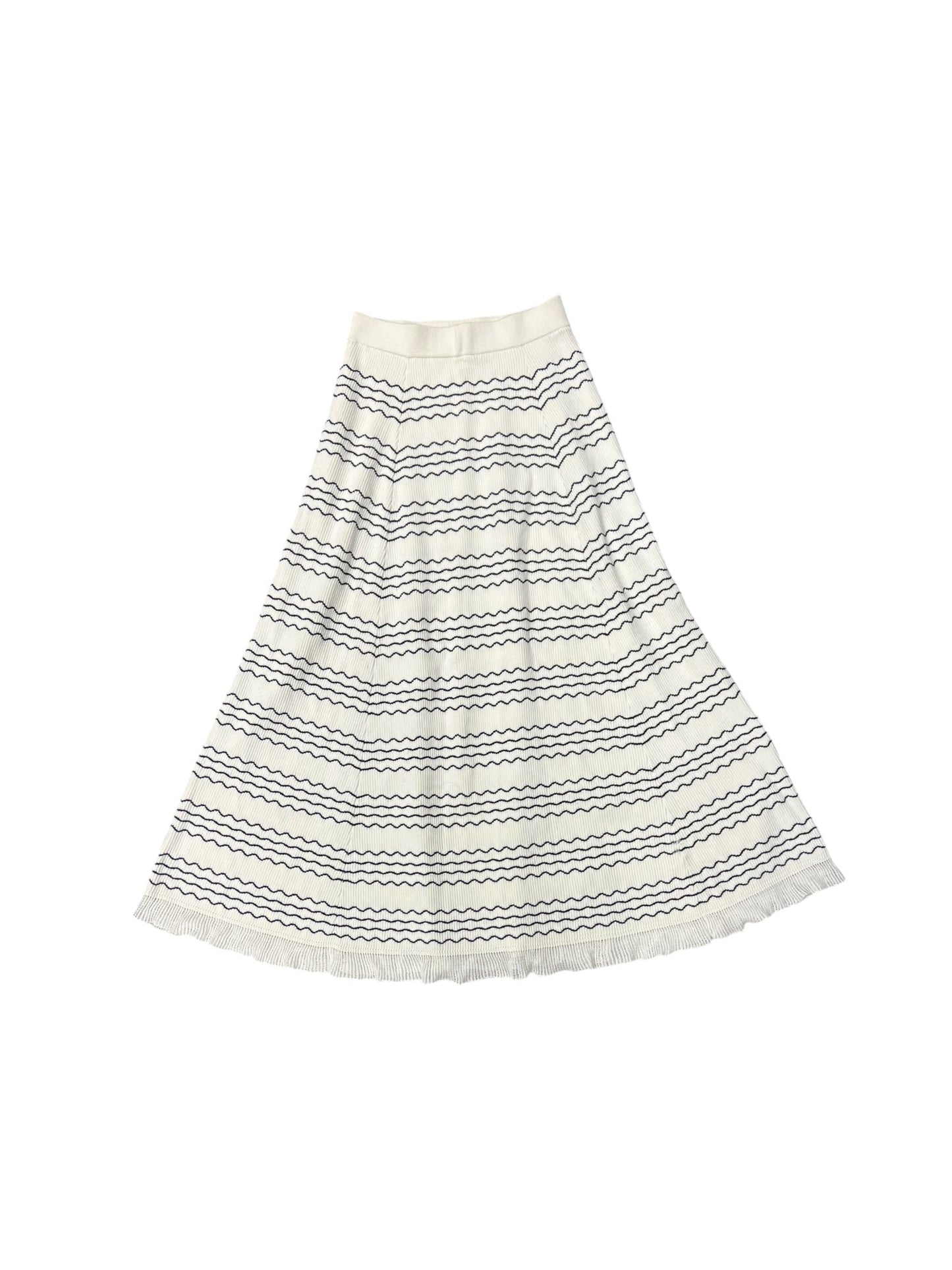 Skirt Maxi By Maeve In Cream, Size: S