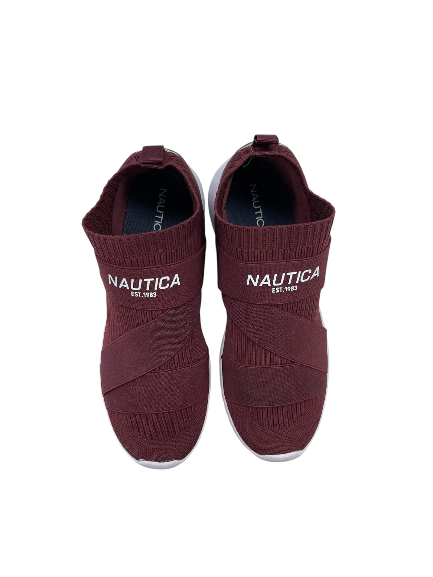 Shoes Sneakers By Nautica In Red, Size: 9.5