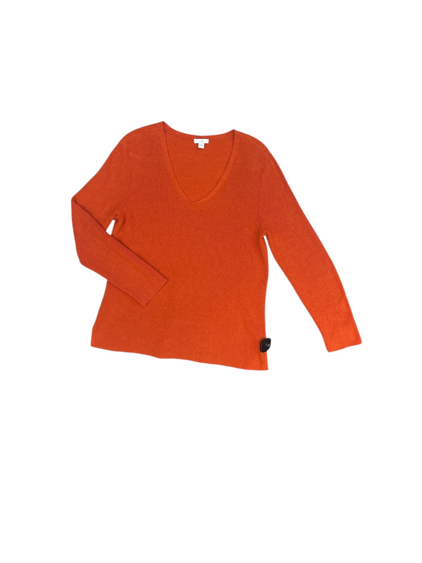 Sweater By J. Jill In Orange, Size: M