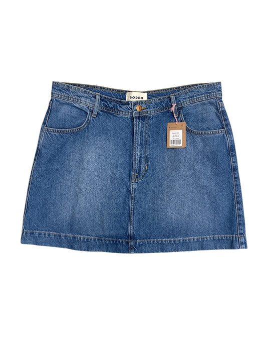 Skirt Mini & Short By Boden In Blue, Size: 14