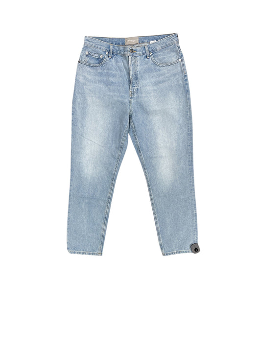 Jeans Straight By Everlane In Blue Denim, Size: 12