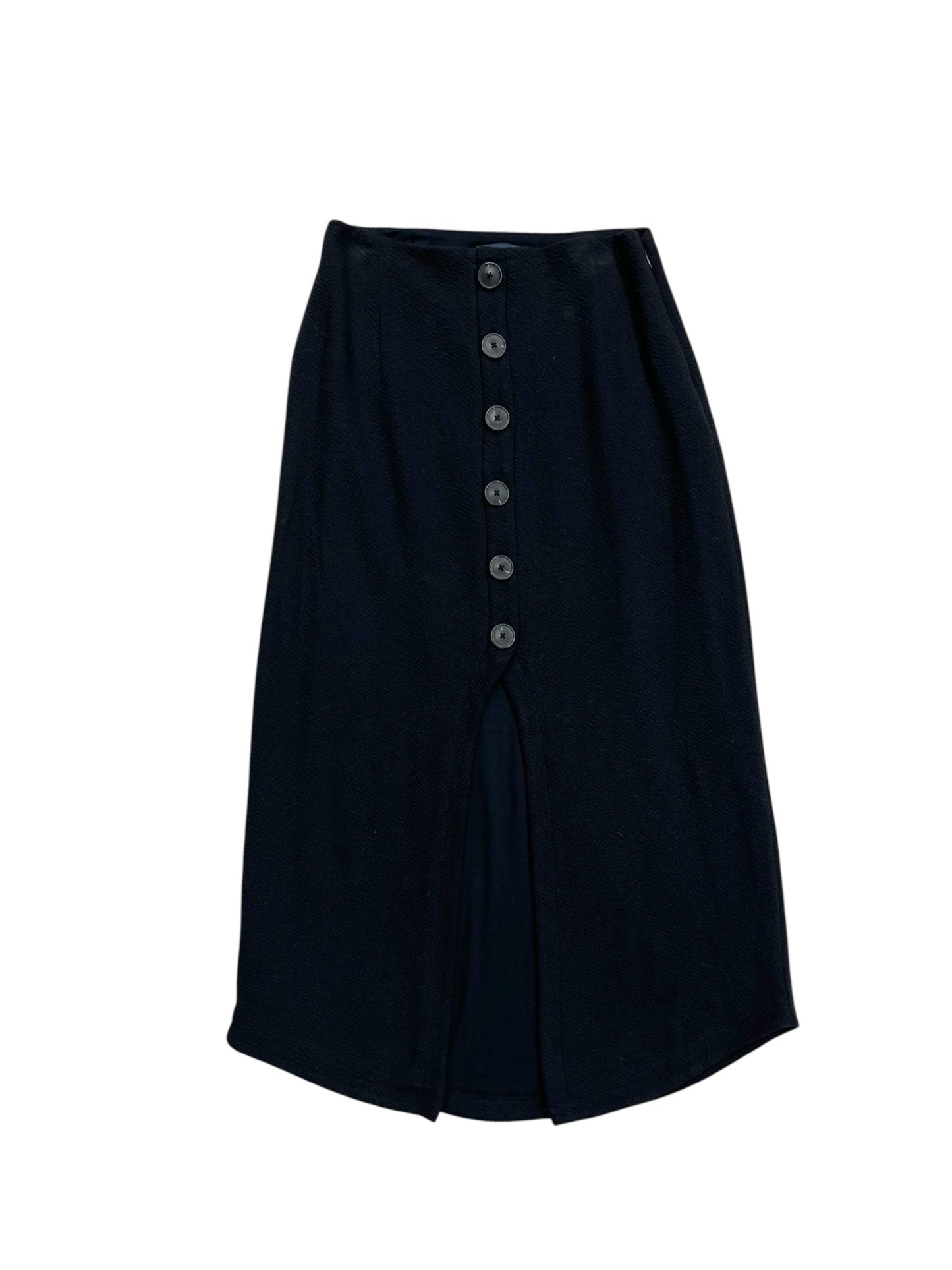 Skirt Midi By Maeve In Black, Size: Xxs