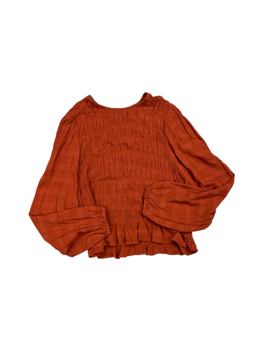 Top Long Sleeve By Sanctuary In Orange, Size: L