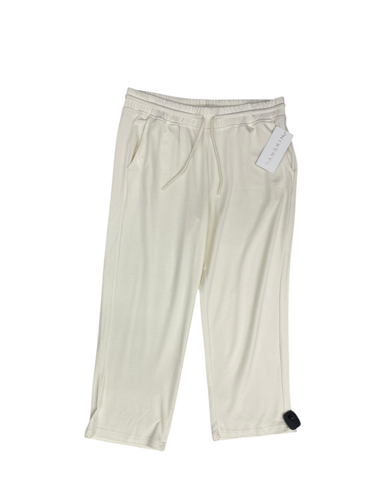 Athletic Pants By Danskin In Ivory, Size: L