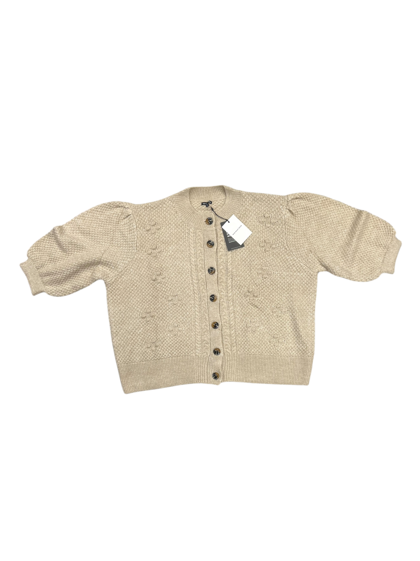 Cardigan By Who What Wear In Tan, Size: 4x