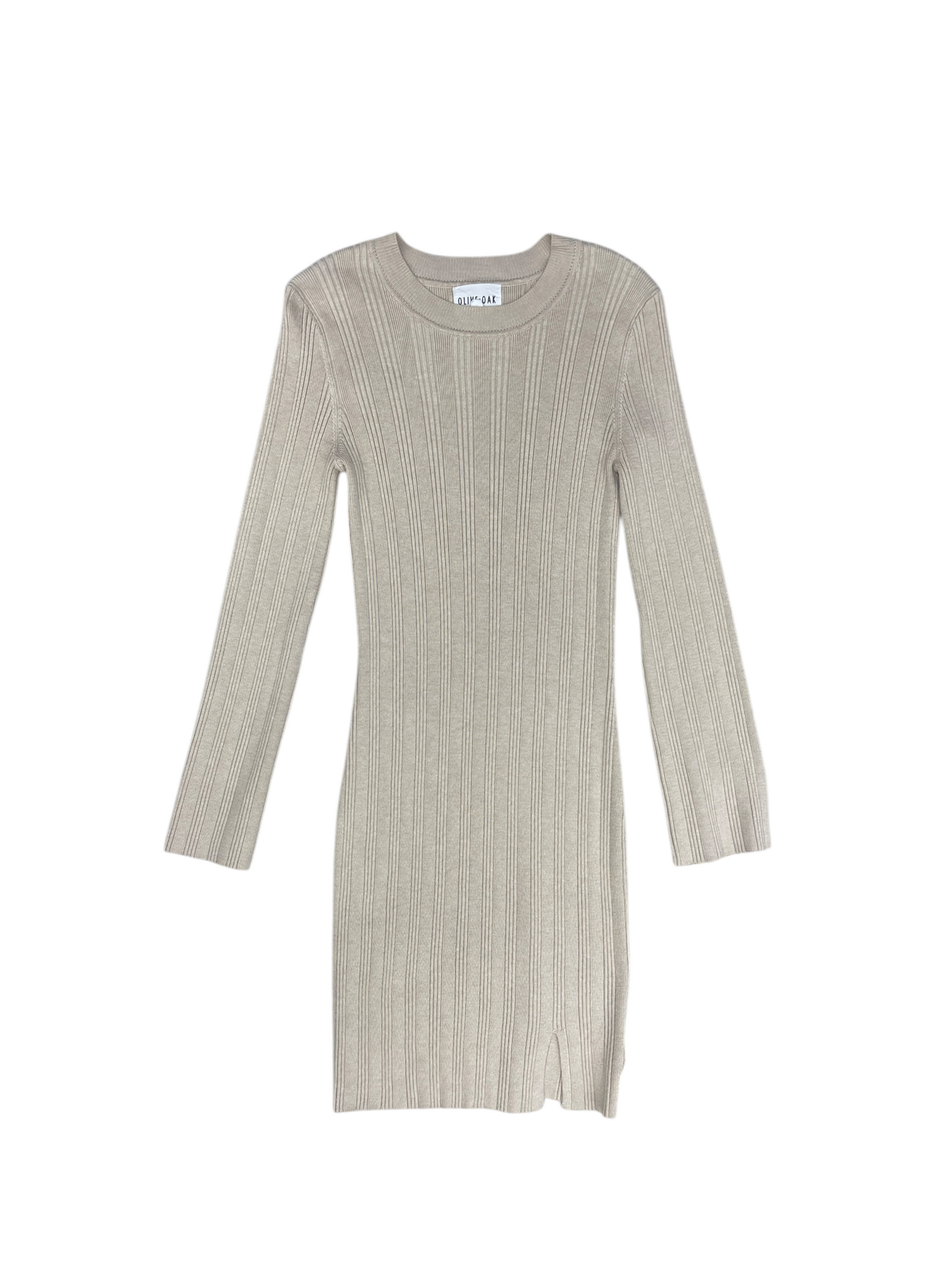 Dress Sweater By Olive And Oak In Cream, Size: M