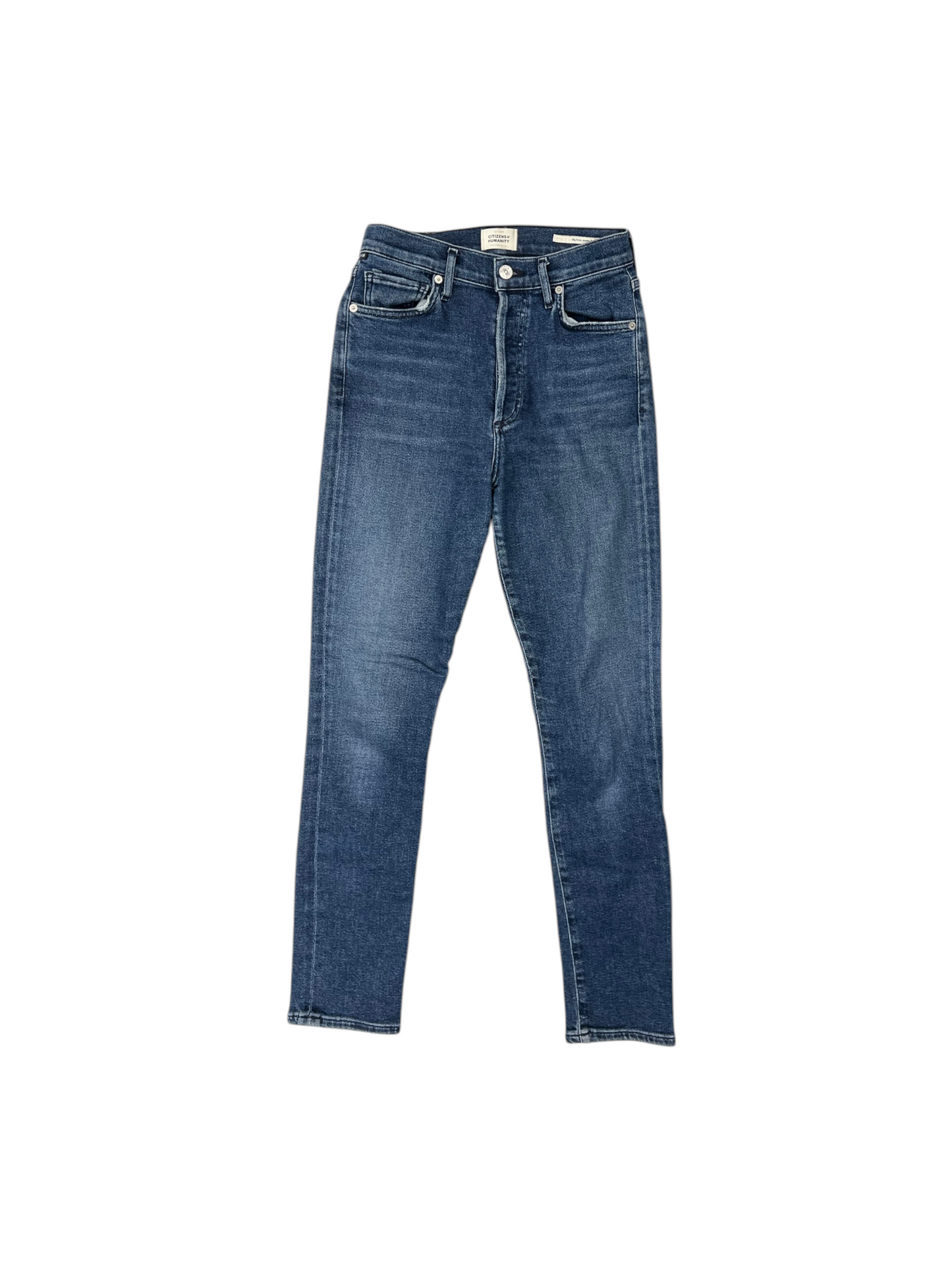 Jeans Skinny By Citizens Of Humanity In Blue Denim, Size: 2