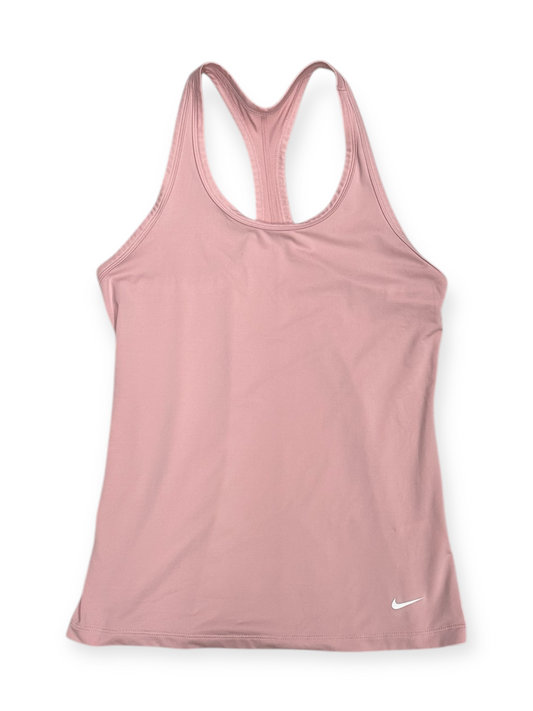 Athletic Tank Top By Nike Apparel In Pink, Size: M