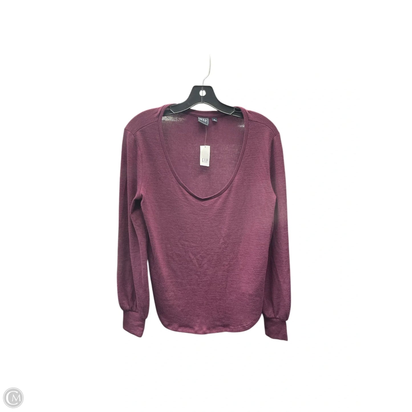 Top Long Sleeve By Gap In Purple, Size: S