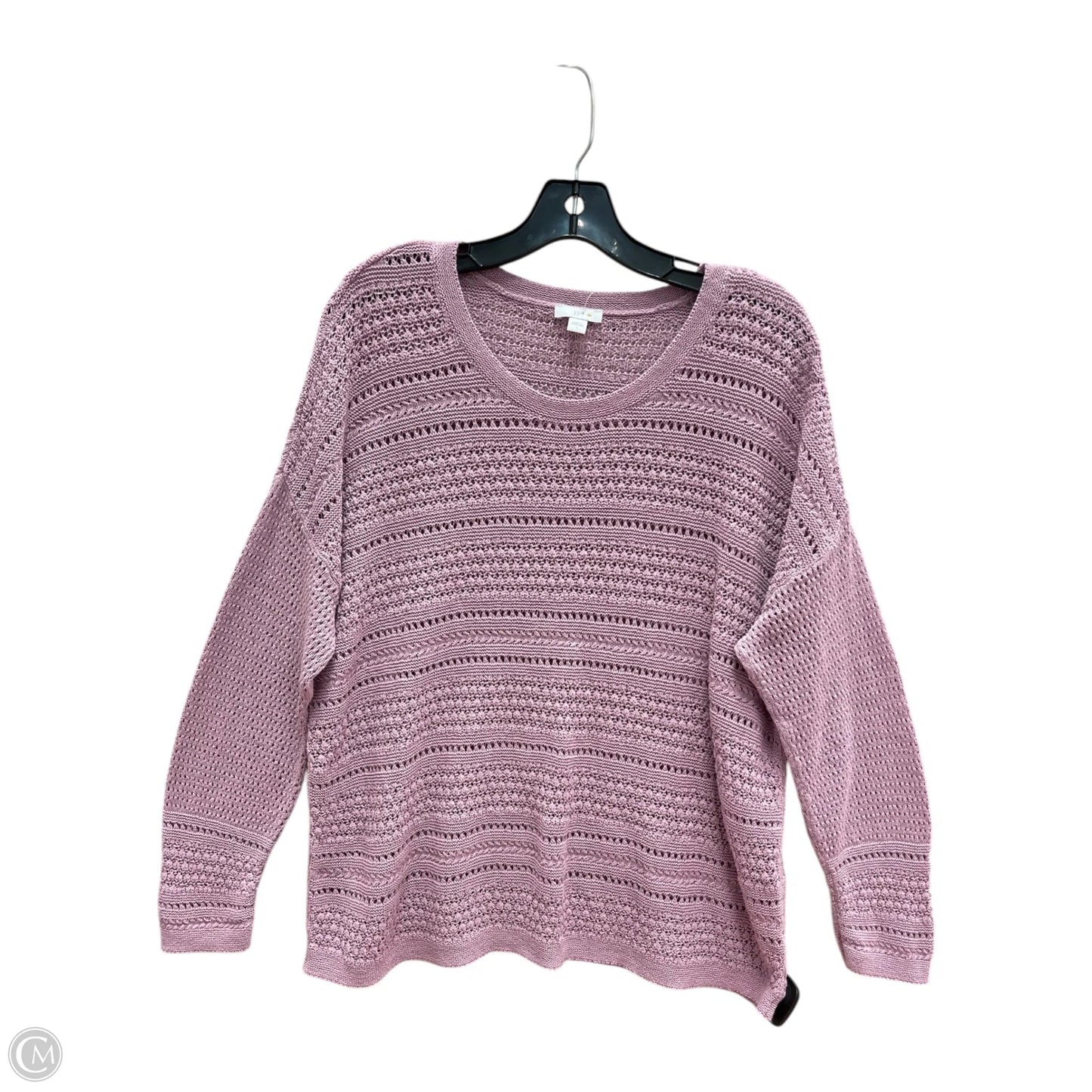 Sweater By J. Jill In Pink, Size: L