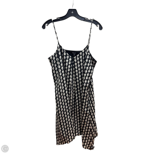 Dress Casual Short By Madewell In Black & Cream, Size: L