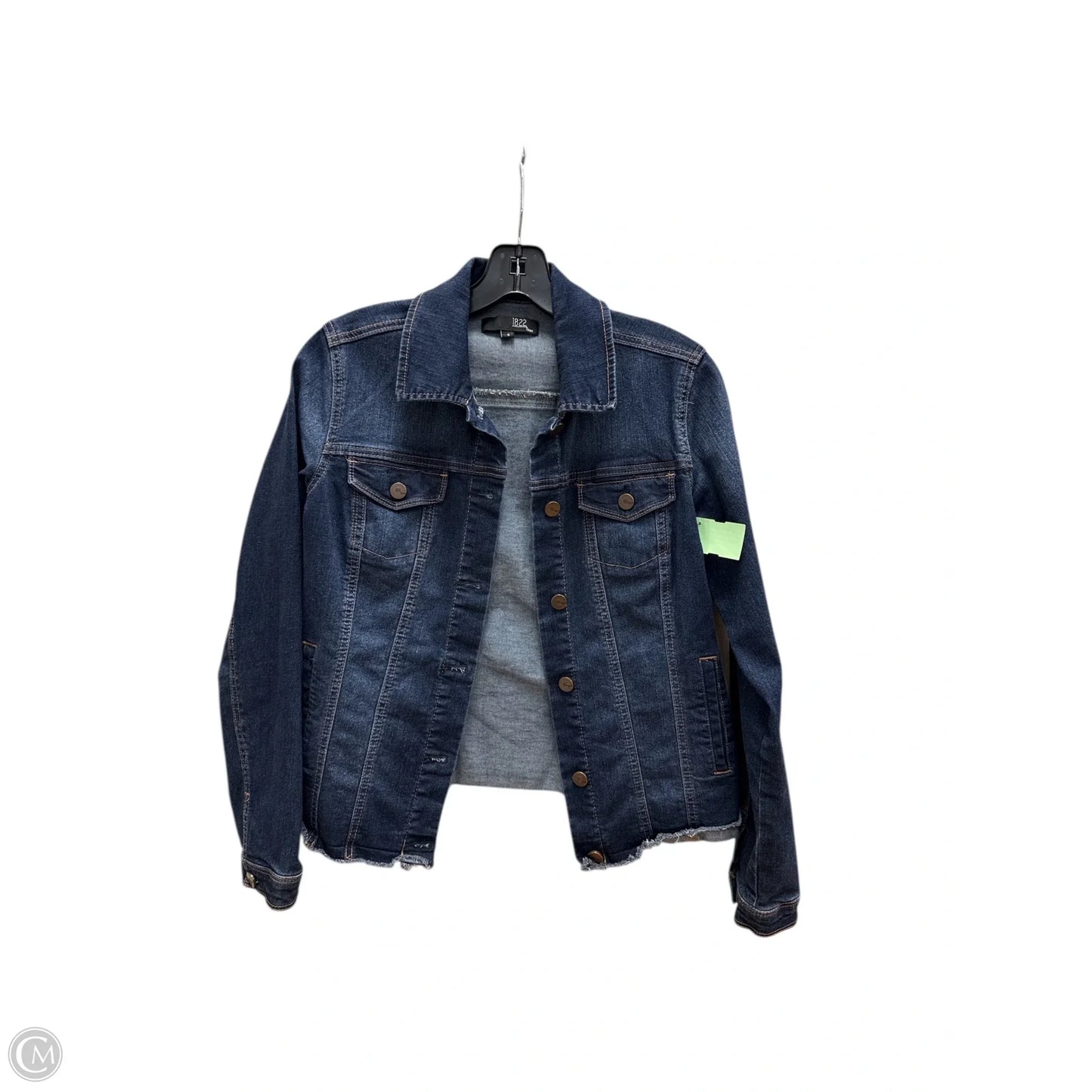 Jacket Denim By 1822 Denim In Blue, Size: S