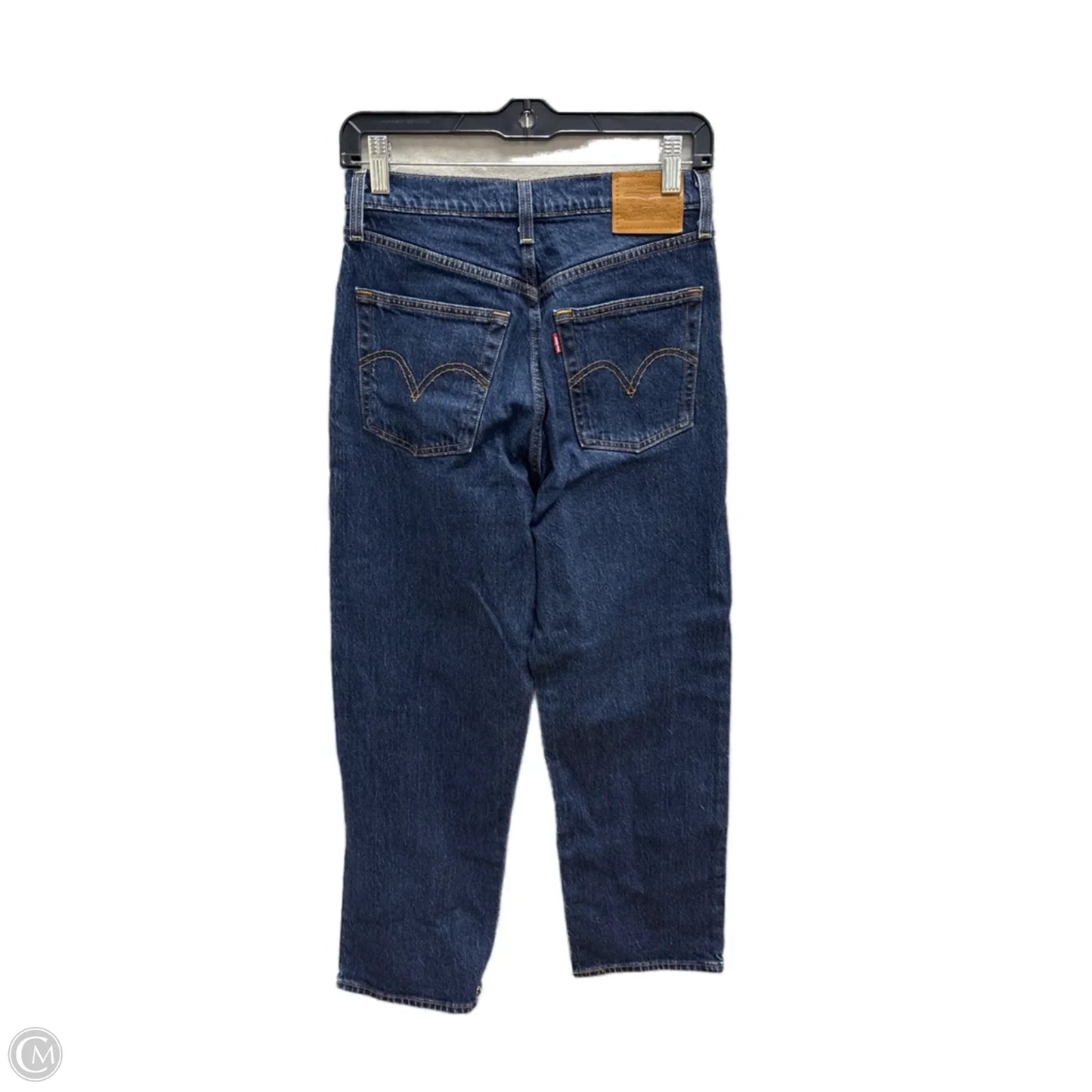 Jeans Straight By Levis In Blue Denim, Size: 6
